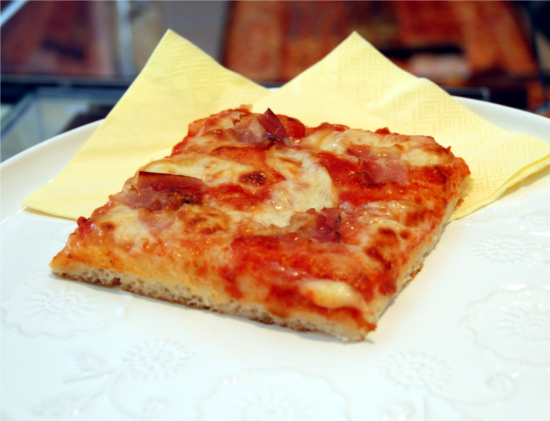 Scamorza e pancetta