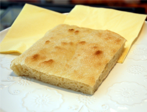 Focaccia vuota